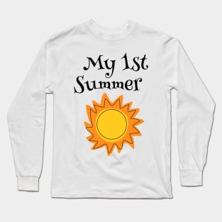 My 1st Summer Long Sleeve T-Shirt